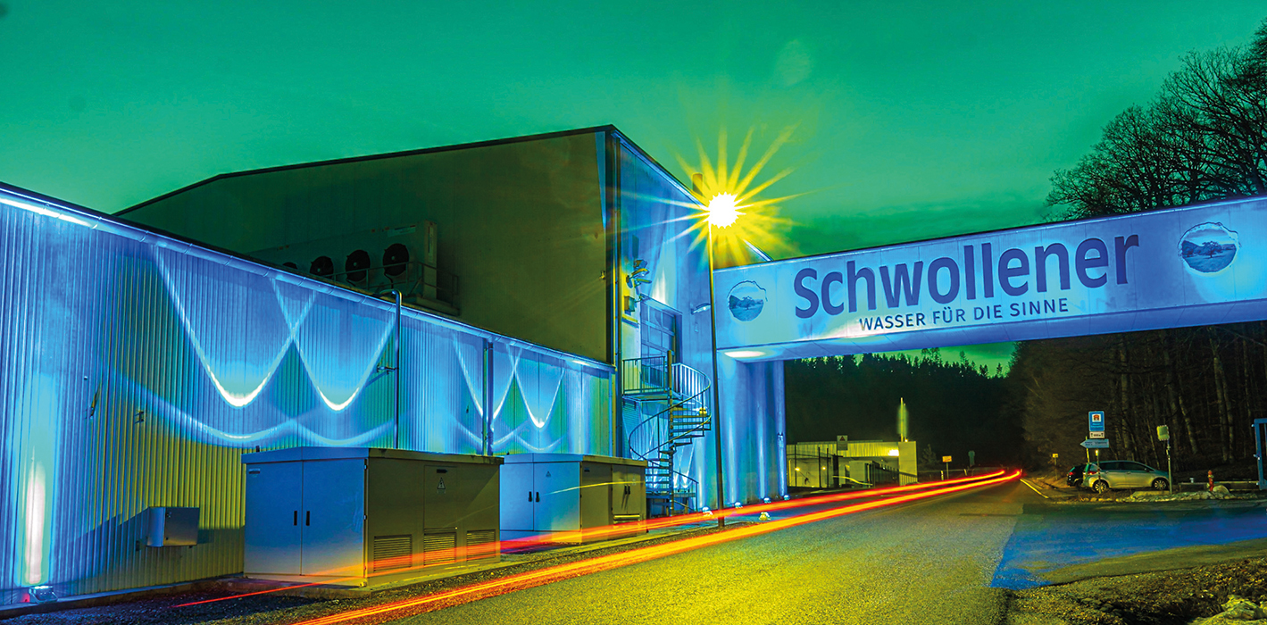 Schwollener Sprudel Getränkeflaschen