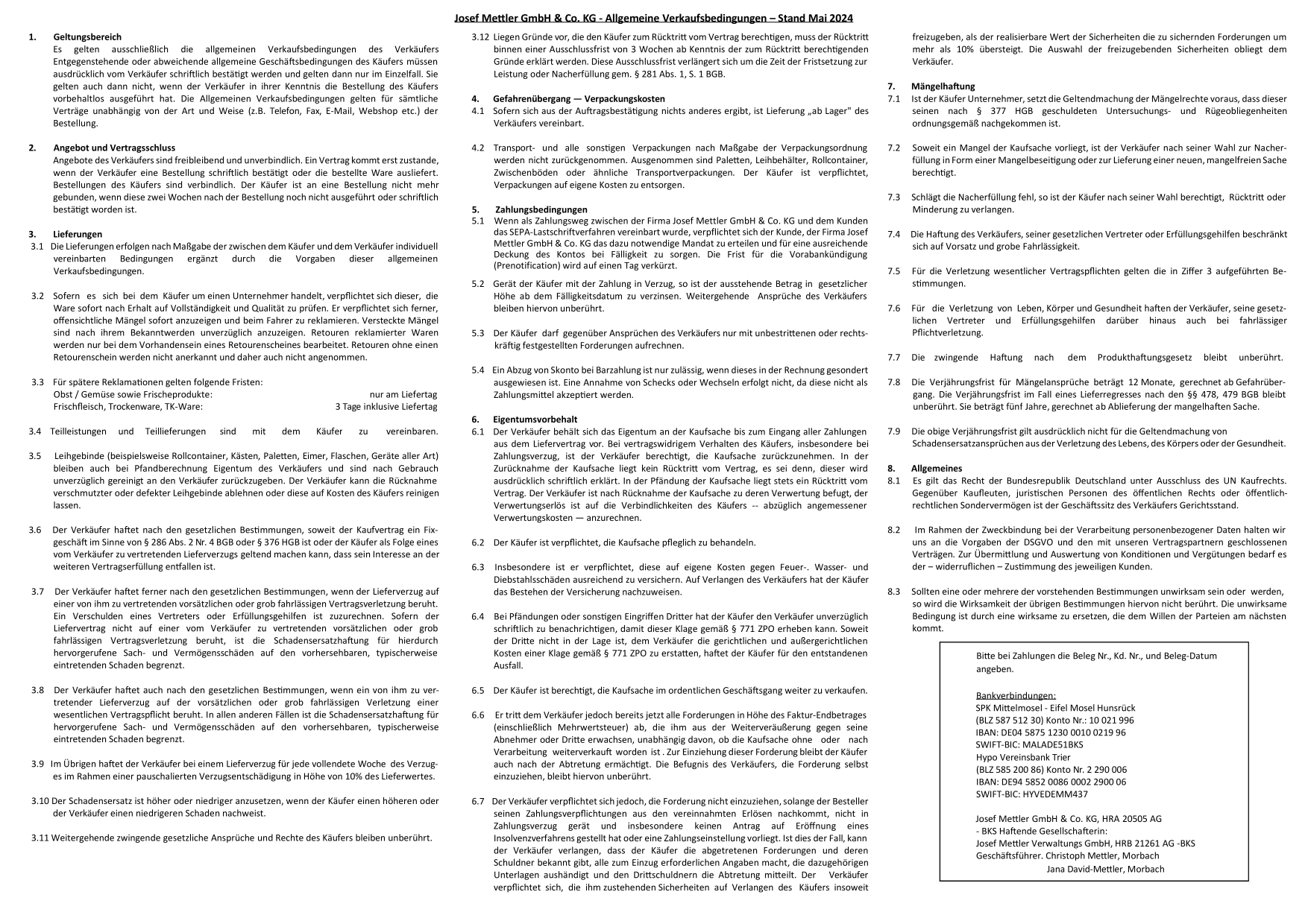 Datenschutz